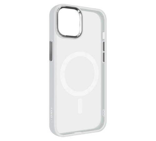 Чохол до мобільного телефона Armorstandart Unit MagSafe Apple iPhone 12/12 Pro Matte Clear Silver (ARM70444)