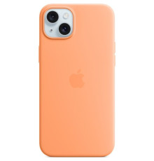 Чохол до мобільного телефона Apple iPhone 15 Plus Silicone Case with MagSafe Orange Sorbet (MT173ZM/A)