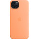 Чохол до мобільного телефона Apple iPhone 15 Plus Silicone Case with MagSafe Orange Sorbet (MT173ZM/A)