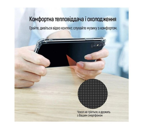 Чохол до мобільного телефона BeCover Anti-Shock Tecno Spark Go 2023 (BF7) Clear (709833)