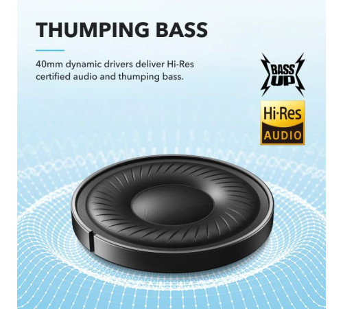 Наушники Anker SoundCore Q20i Black (A3004G11)