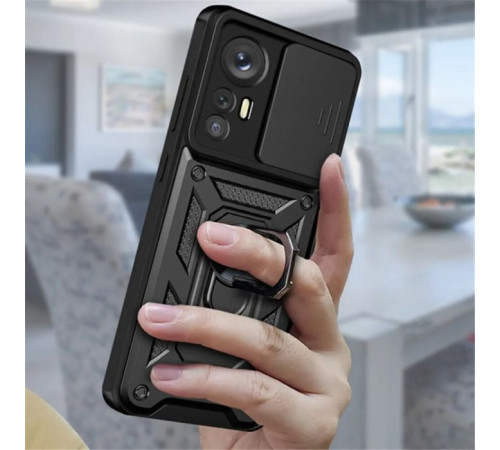 Чохол до мобільного телефона BeCover Military Xiaomi 12 5G Black (710019)