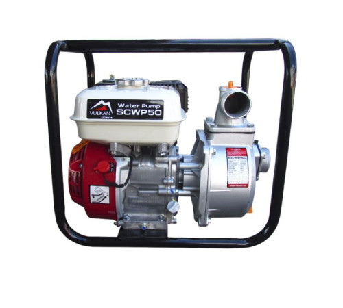 Мотопомпа Vulkan рукав 50мм, 30м3/час, подъем 25м, чистая вода, SCWP50 (80959)