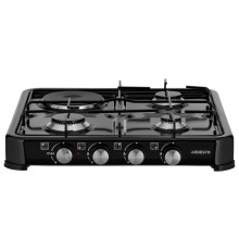 Плита Ardesto CTC-NS5015B, тип газу LPG, 3 алюмін. газ. пальника, 1 електрич. ко (CTC-NS5015B)