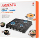 Плита Ardesto CTC-NS5015B, тип газу LPG, 3 алюмін. газ. пальника, 1 електрич. ко (CTC-NS5015B)