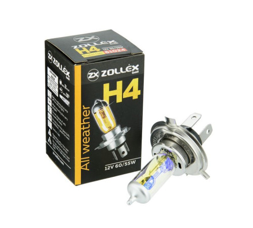 Автолампа Zollex H4 12V 60/55W All weather (2861024)