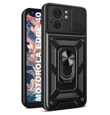 Чохол до мобільного телефона BeCover Military Motorola Edge 40 Black (710136)