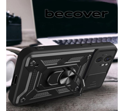 Чохол до мобільного телефона BeCover Military Motorola Edge 40 Black (710136)
