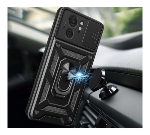 Чохол до мобільного телефона BeCover Military Motorola Edge 40 Black (710136)