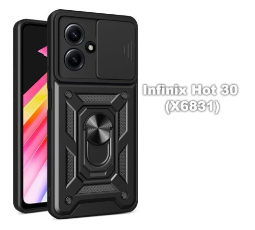 Чохол до мобільного телефона BeCover Military Infinix Hot 30 (X6831) Black (709957)