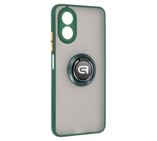 Чохол до мобільного телефона Armorstandart Frosted Matte Ring OPPO A18 4G / A38 4G Dark Green (ARM72700)