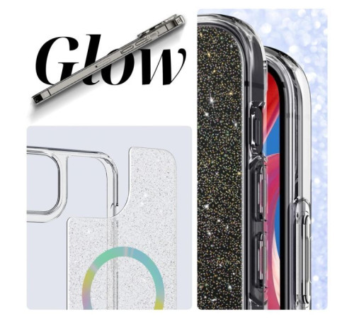 Чохол до мобільного телефона Armorstandart Glow Magsafe Apple iPhone 14 Pro Transparent (ARM69724)