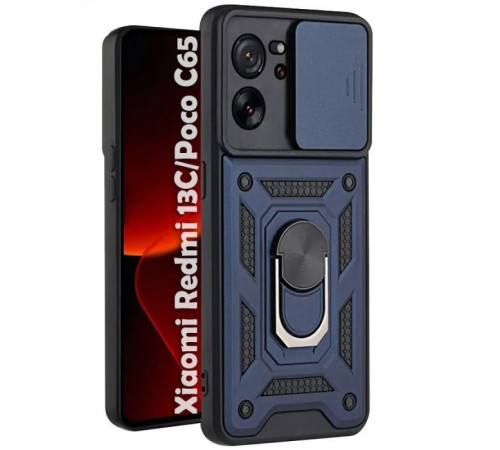Чохол до мобільного телефона BeCover Military Xiaomi Redmi 13C / Poco C65 Blue (710562)