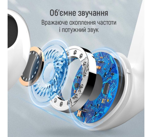 Наушники ColorWay Slim TWS-2 Earbuds White (CW-TWS2WT)