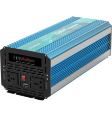 Автомобільний інвертор Choetech 12/220V 1500Вт, з функцією ДБЖ, чиста синусоїда (INV-C1500WUPS-EU)