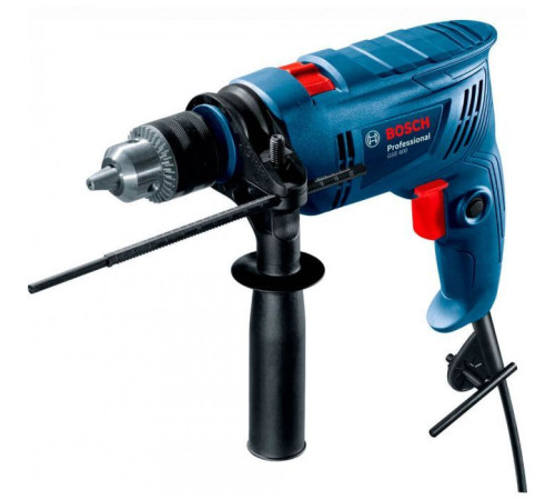 Дриль Bosch GSB 600, 600Вт, 1-10 мм, 3000 об/хв, 48000 уд/хв (0.601.1A0.320)