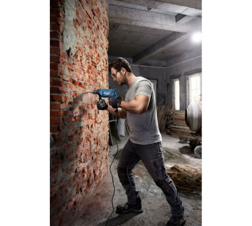 Дриль Bosch GSB 600, 600Вт, 1-10 мм, 3000 об/хв, 48000 уд/хв (0.601.1A0.320)