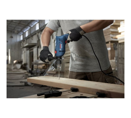 Дриль Bosch GSB 600, 600Вт, 1-10 мм, 3000 об/хв, 48000 уд/хв (0.601.1A0.320)