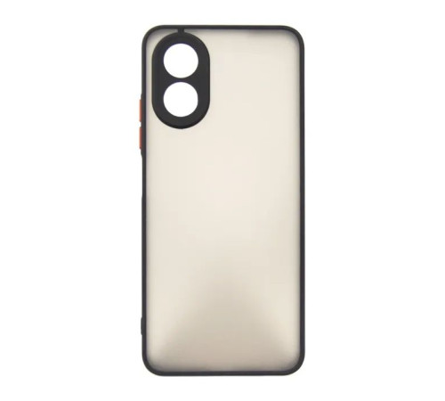 Чохол до мобільного телефона Dengos Kit for OPPO A38 case + glass (Black) (DG-KM-05)
