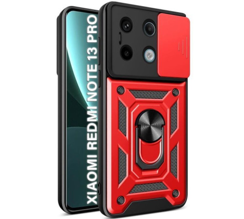 Чохол до мобільного телефона BeCover Military Xiaomi Redmi Note 13 Pro 5G Red (710696)