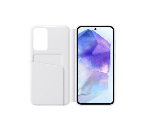 Чохол до мобільного телефона Samsung Galaxy A55 (A556) Smart View Wallet Case White (EF-ZA556CWEGWW)