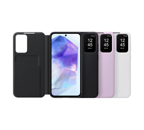 Чохол до мобільного телефона Samsung Galaxy A55 (A556) Smart View Wallet Case White (EF-ZA556CWEGWW)