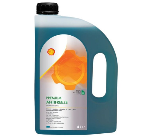 Антифриз Shell Premium 774 C/P 4л G11 (75107)
