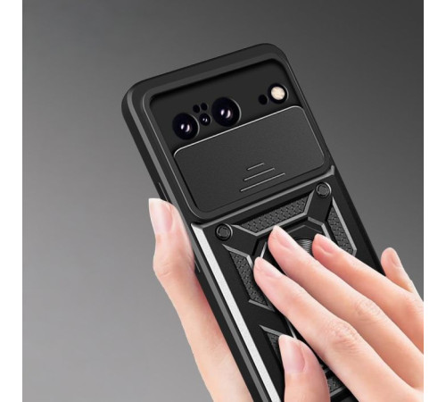 Чохол до мобільного телефона BeCover Military Google Pixel 8 Black (710663)