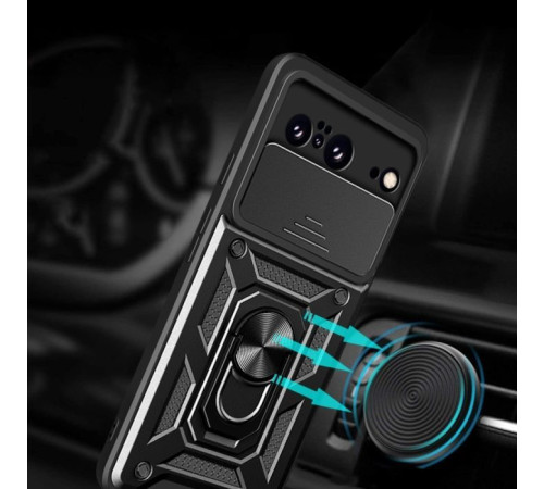 Чохол до мобільного телефона BeCover Military Google Pixel 8 Black (710663)