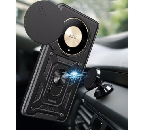 Чохол до мобільного телефона BeCover Military Honor Magic5 Lite 5G Black (710996)