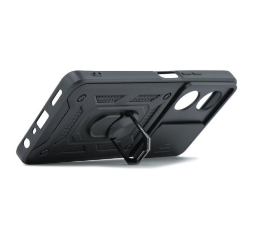 Чохол до мобільного телефона BeCover Military Oppo A38 Black (710714)