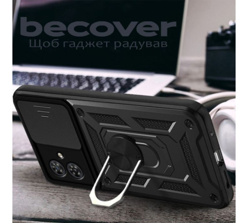 Чохол до мобільного телефона BeCover Military Motorola Moto G54 / G54 Power Black (711002)
