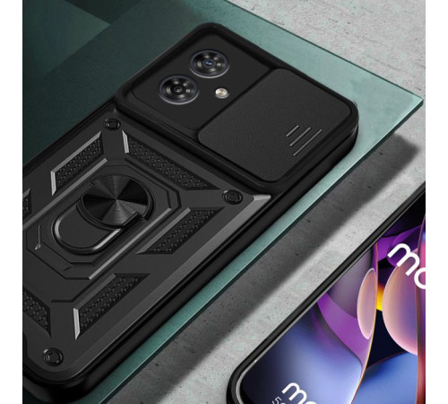 Чохол до мобільного телефона BeCover Military Motorola Moto G54 / G54 Power Black (711002)