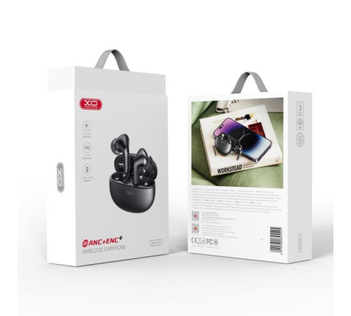 Навушники XO G17 ANC+ENC Black (XO-G17BK)