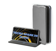 Чохол до мобільного телефона BeCover Exclusive Tecno Spark 20 (KJ5n) Gray (711243)
