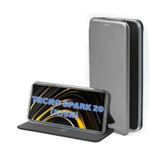 Чохол до мобільного телефона BeCover Exclusive Tecno Spark 20 (KJ5n) Gray (711243)