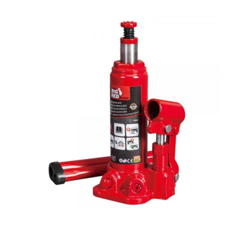 Домкрат GTM бутылочный гидравлический 15т (2З0-460 мм) (Т91504)