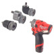 Шуруповерт Milwaukee M12 FPDXKIT-202X, 44Нм, 2x2Ач, 2 насадки, кейс (4933464138)