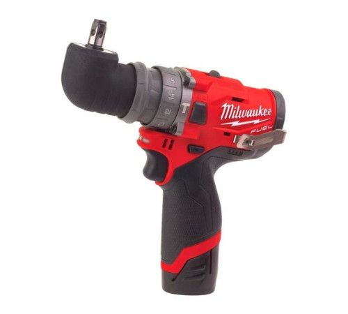 Шуруповерт Milwaukee M12 FPDXKIT-202X, 44Нм, 2x2Ач, 2 насадки, кейс (4933464138)