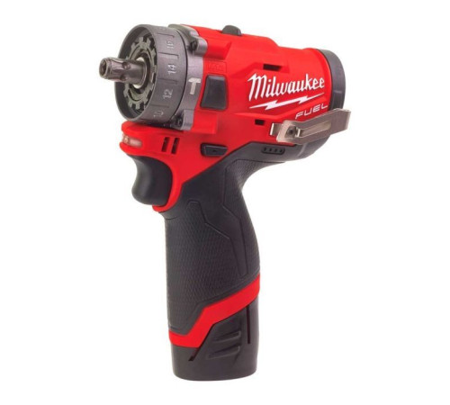 Шуруповерт Milwaukee M12 FPDXKIT-202X, 44Нм, 2x2Ач, 2 насадки, кейс (4933464138)