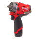 Шуруповерт Milwaukee M12 FPDXKIT-202X, 44Нм, 2x2Ач, 2 насадки, кейс (4933464138)