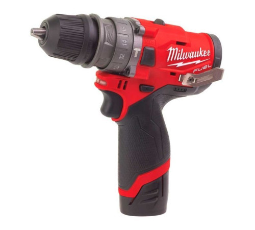 Шуруповерт Milwaukee M12 FPDXKIT-202X, 44Нм, 2x2Ач, 2 насадки, кейс (4933464138)
