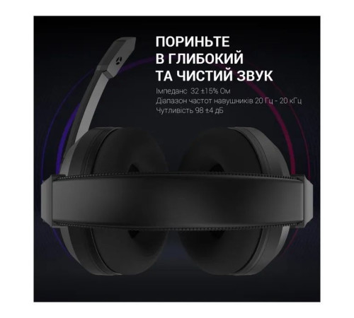 Навушники GamePro HS299 RGB Black (HS299)