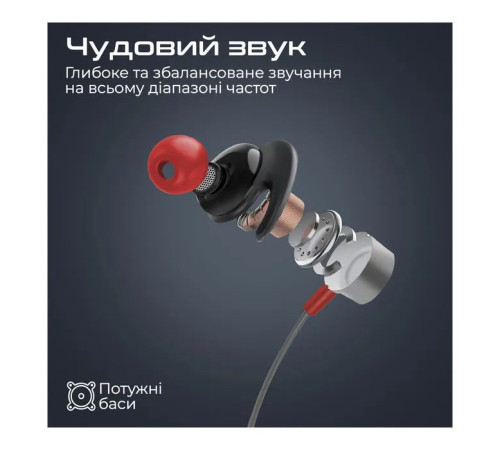 Навушники Promate Blend Black (blend.black)