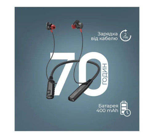 Навушники Promate Blend Black (blend.black)