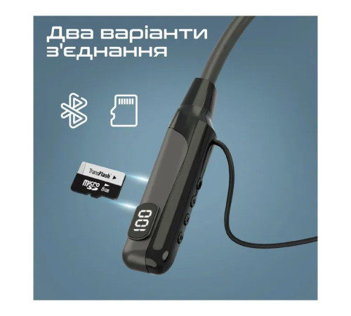 Навушники Promate Blend Black (blend.black)