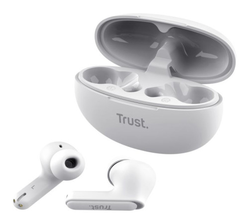 Навушники Trust Yavi Earbuds White (25172)