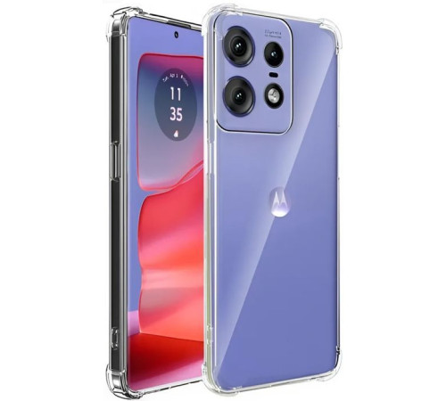 Чохол до мобільного телефона BeCover Anti-Shock Motorola Edge 50 Pro Clear (711781)