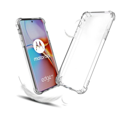 Чохол до мобільного телефона BeCover Anti-Shock Motorola Edge 50 Pro Clear (711781)