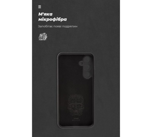 Чехол для мобильного телефона Armorstandart ICON Samsung M35 5G (M356) Camera cover Black (ARM77972)
